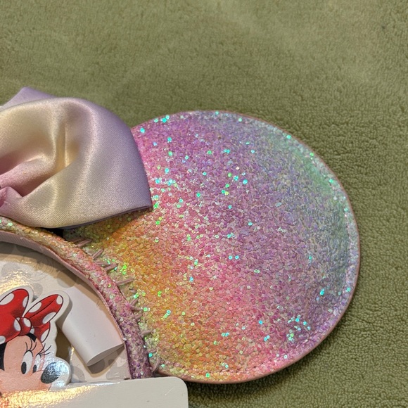 Disney Pastel Mickey Mouse Ears with Bow - Picture 5 of 8